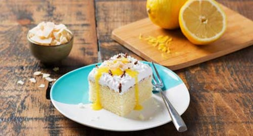 Mccain vanilla lemon coconut cake