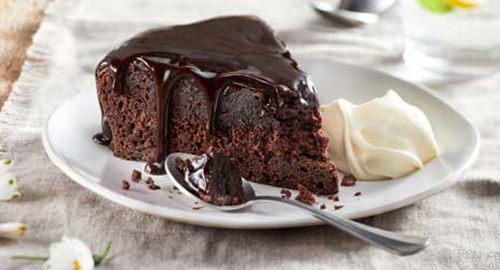 Sara lee deep dish double chocolate pudding